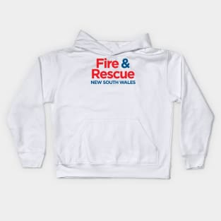 FIRE AND RESCUE NEW SOUTH WALES NSW Kids Hoodie